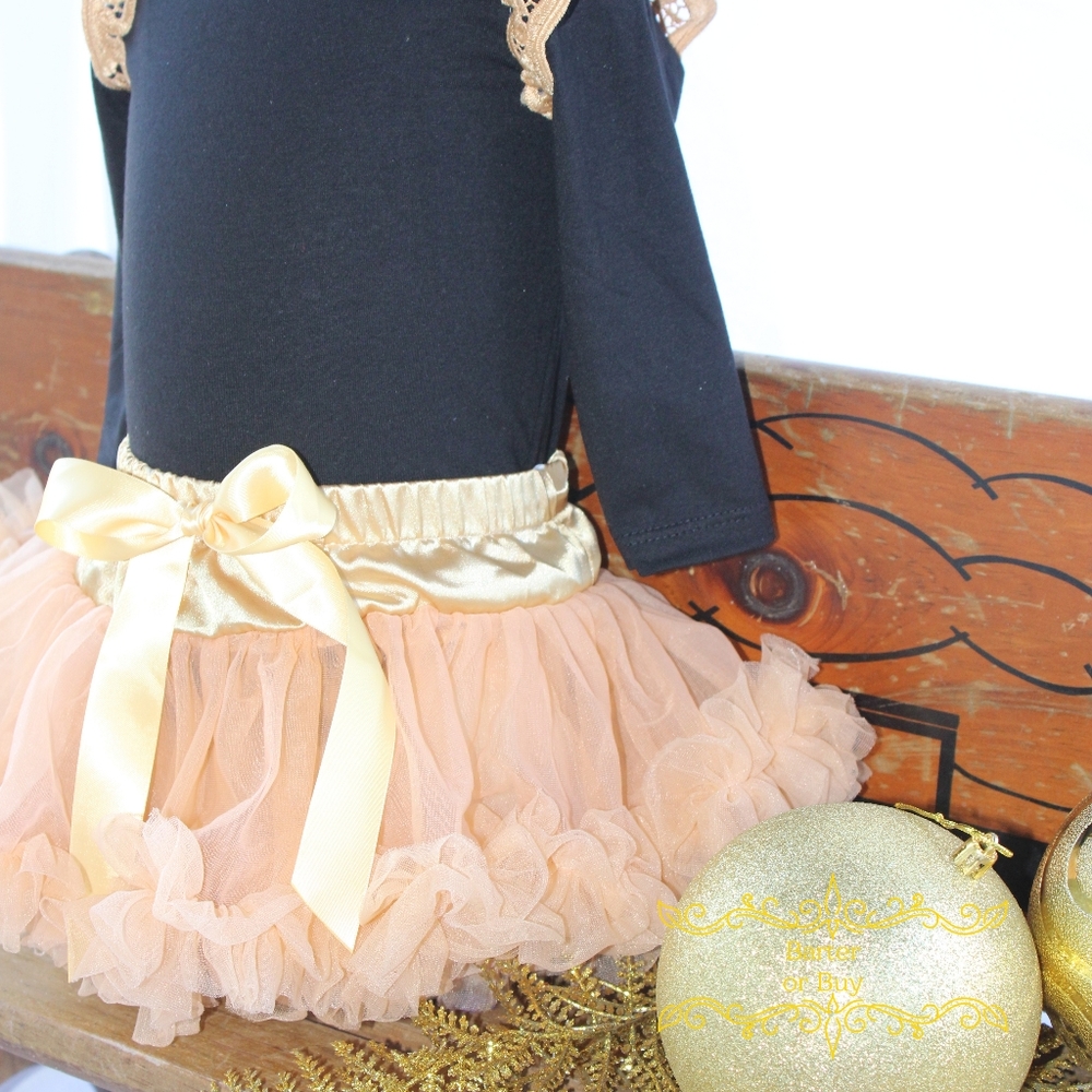 Baby Girl, Tutu Onesie, 2 pcs Outfit - Picture 3 of 4